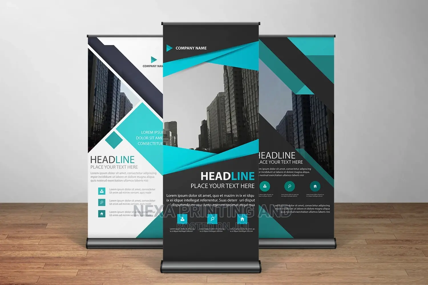 Broadbase Banner - Business/Company Front Desk Information