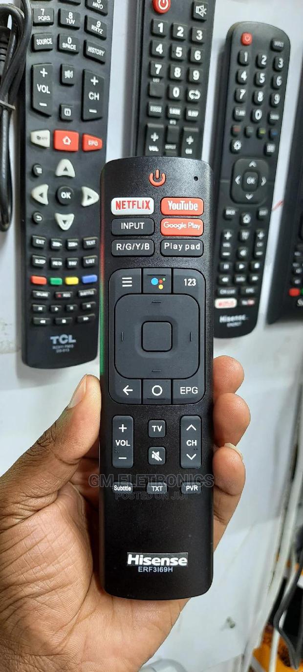 Hisense Android TV Replacement Remote Control. - main view