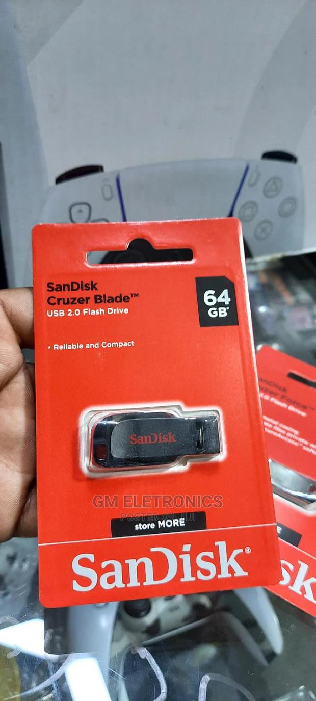 Sandisk Cruzer Force USB Flash Drive 64GB - thumbnail 3