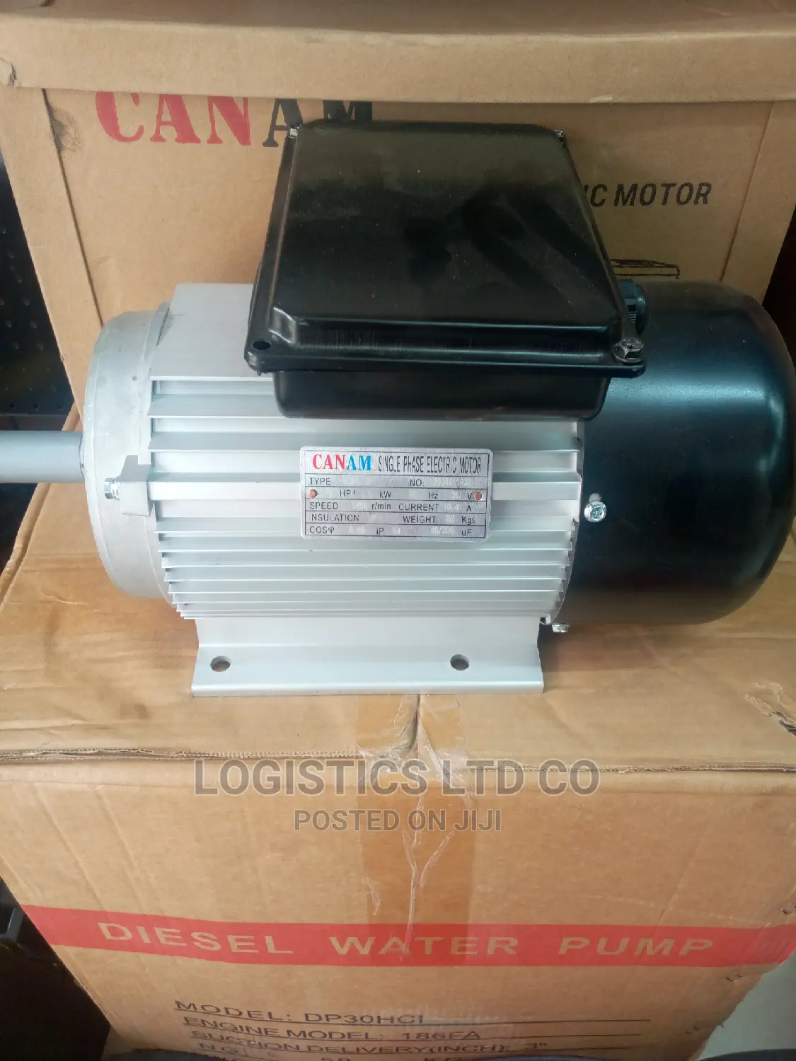 Single Phase Electric Motor 2hp 1.5kw