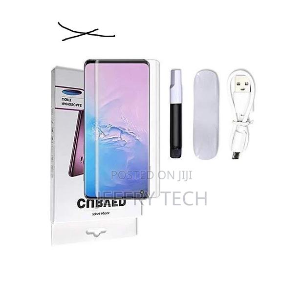 UV 3D Full Glue Glass Protector for Samsung S8 - thumbnail 3