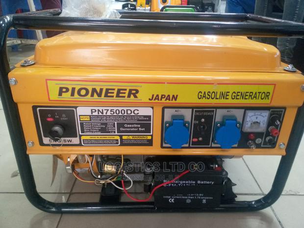Pioneer Petrol Generator Japan 7.5kva 10hp