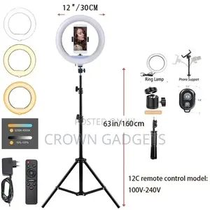 22inch Light 2M Tripod Profissional LED Ring Light for Photo