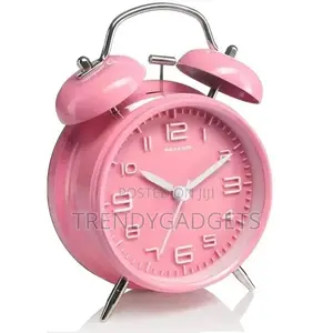 Twin Bell Alarm Clock, Vintage From Trendy G