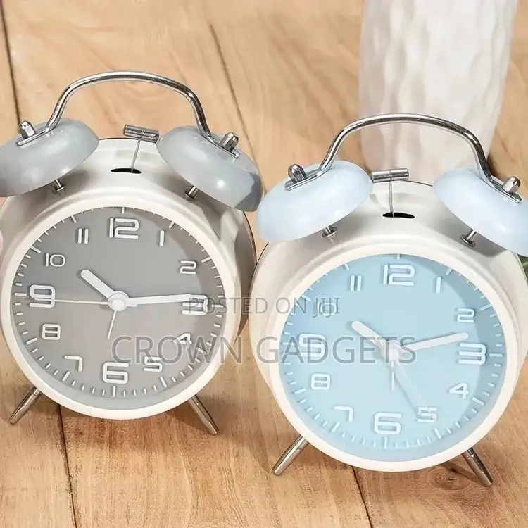 Analog Bell Alarm Clock - Coloured