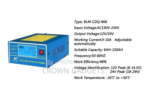 Switchable Car Battery Charger Adv Technology - main view