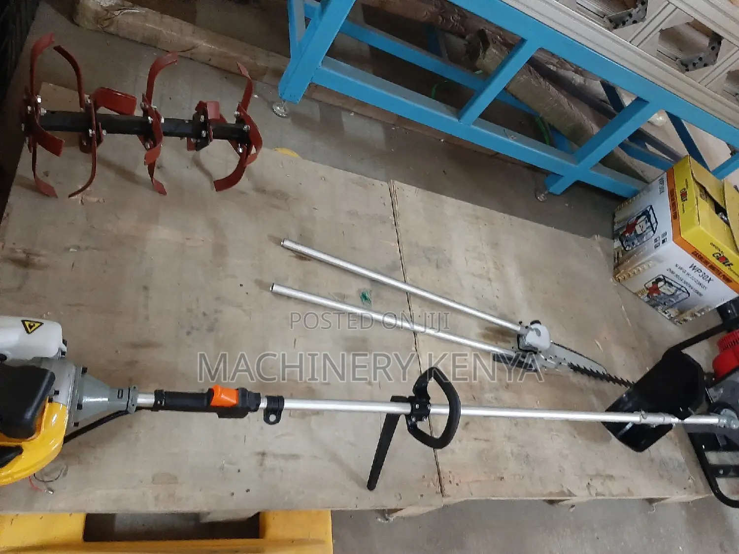 4 in 1 Hedge Trimmer,Brush Cutter and Chain Saw
