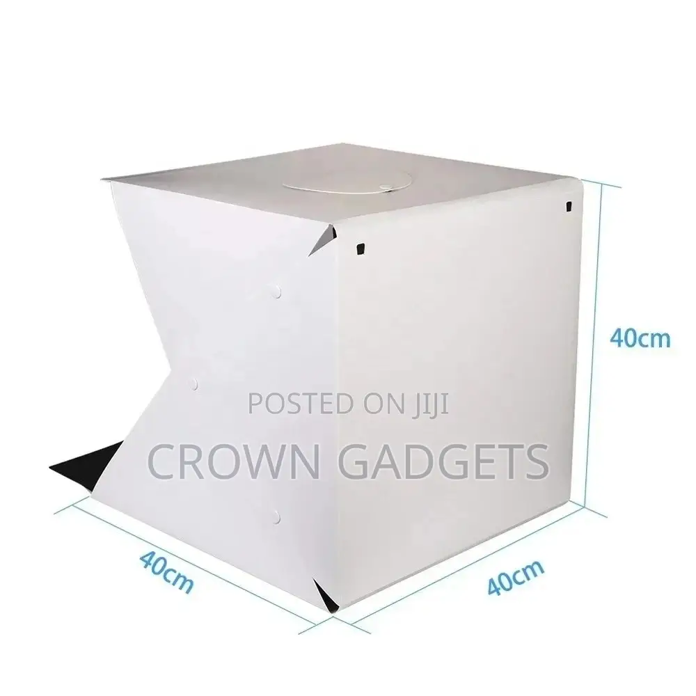 40CM Portable Lightbox Photo Studio Booth LED Advanced