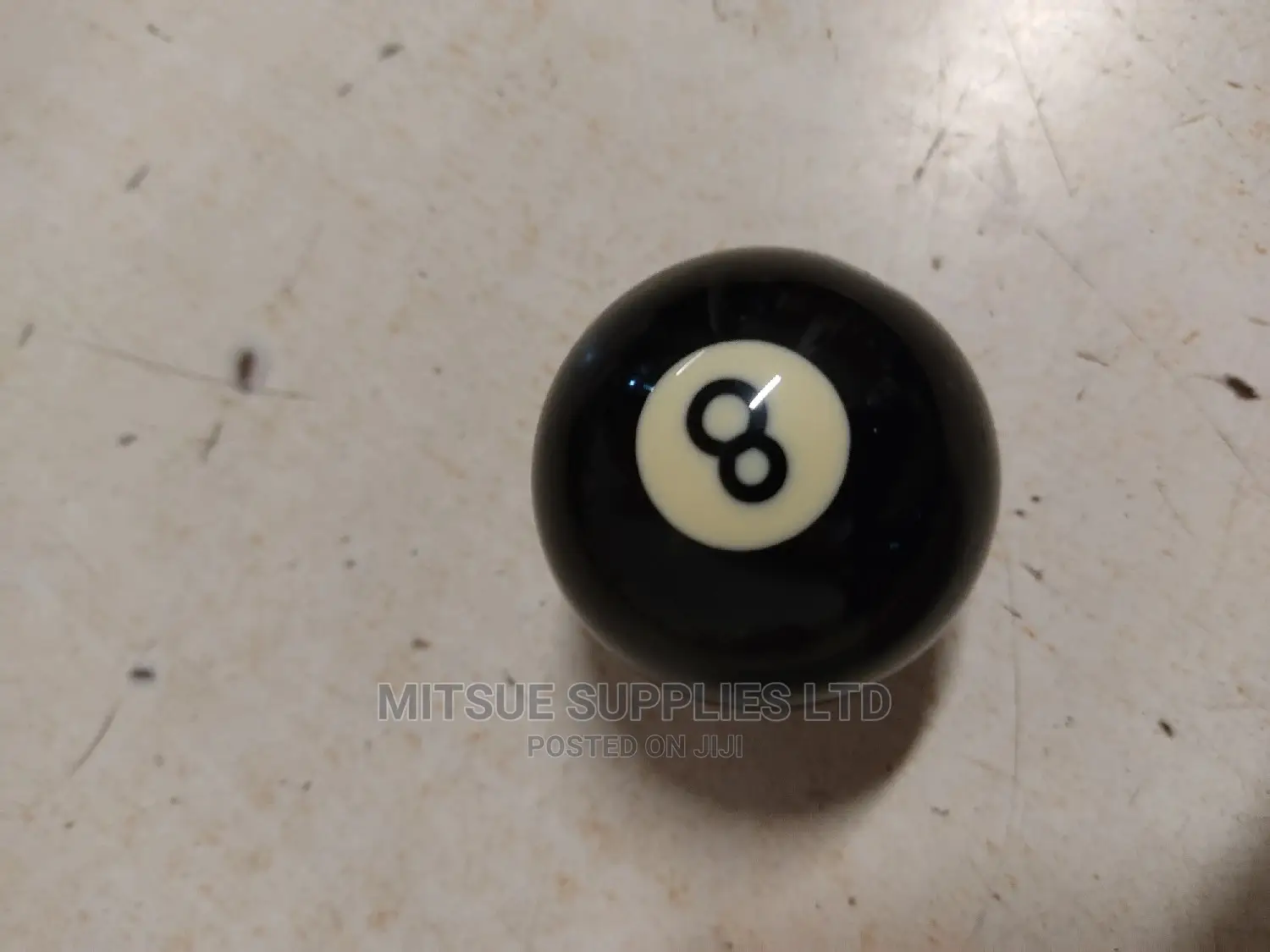 Pool Ball Black