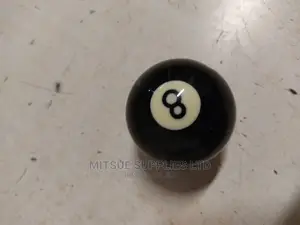 Pool Ball Black