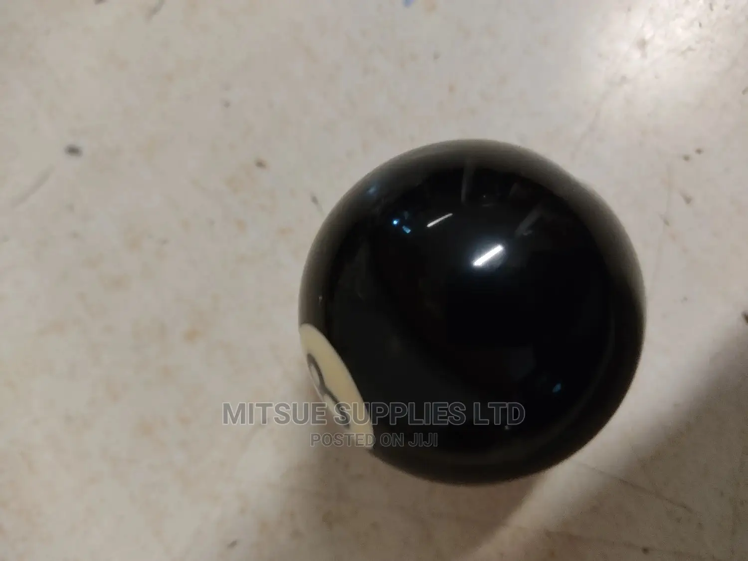 Pool Ball Black