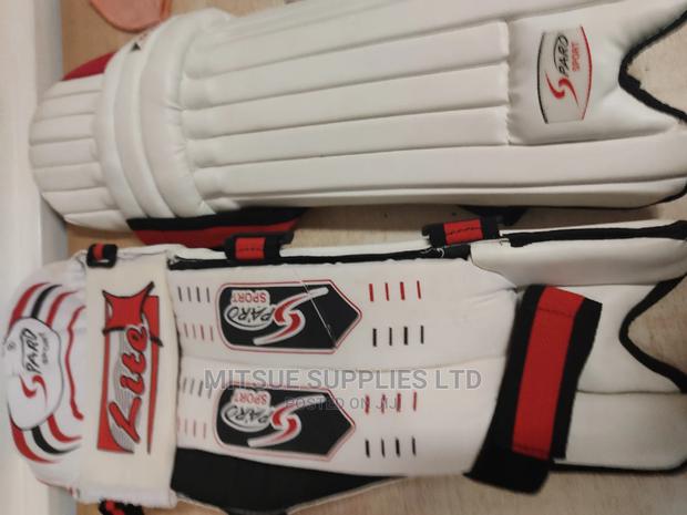Pair of Sparo Cricket Batting Leg Guard for Senior Pro