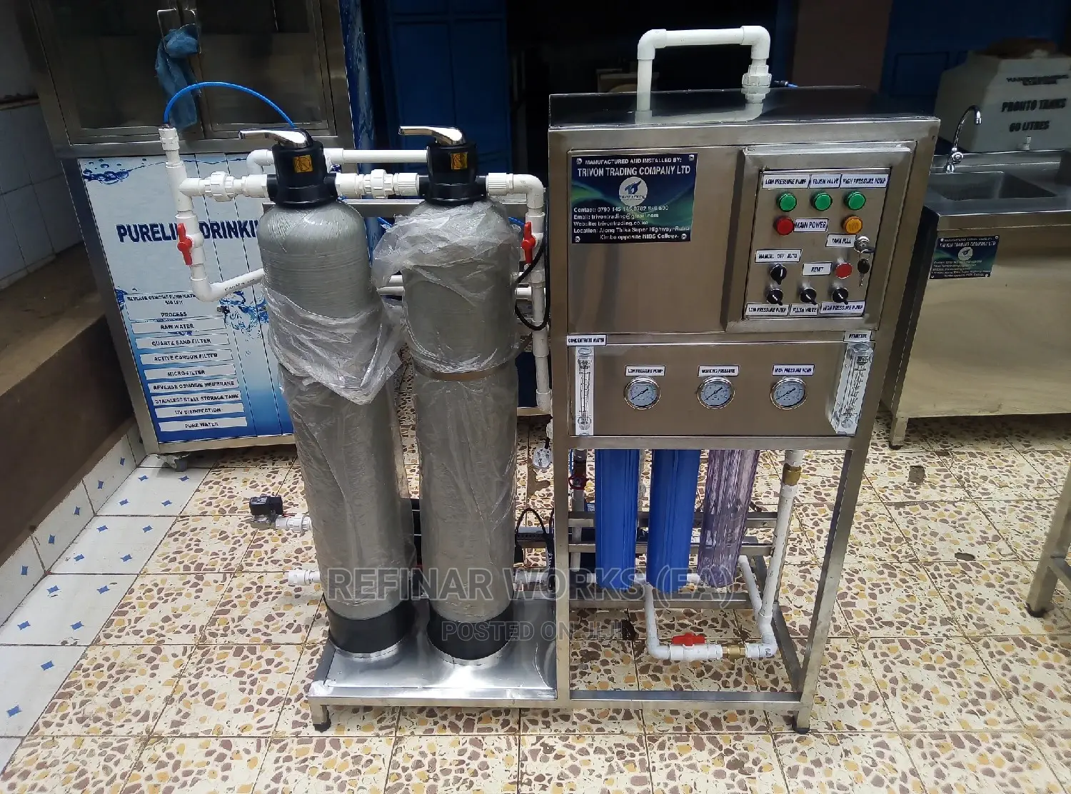 Water Purifier Machines / Systems in Kenya