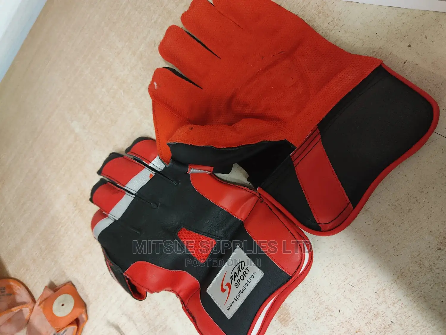 Pair of Cricket Wicket Keeping Gloves Senior