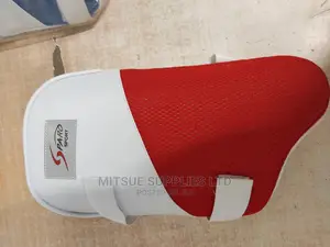 Sparo Cricket Thigh Guard Junior/Youth White Red