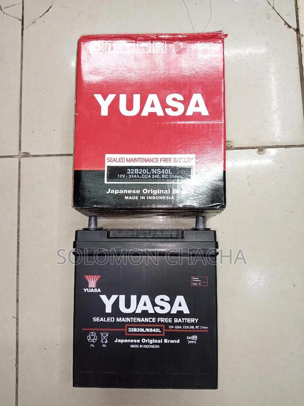 Yuasa 12v 36ah Battery - main view