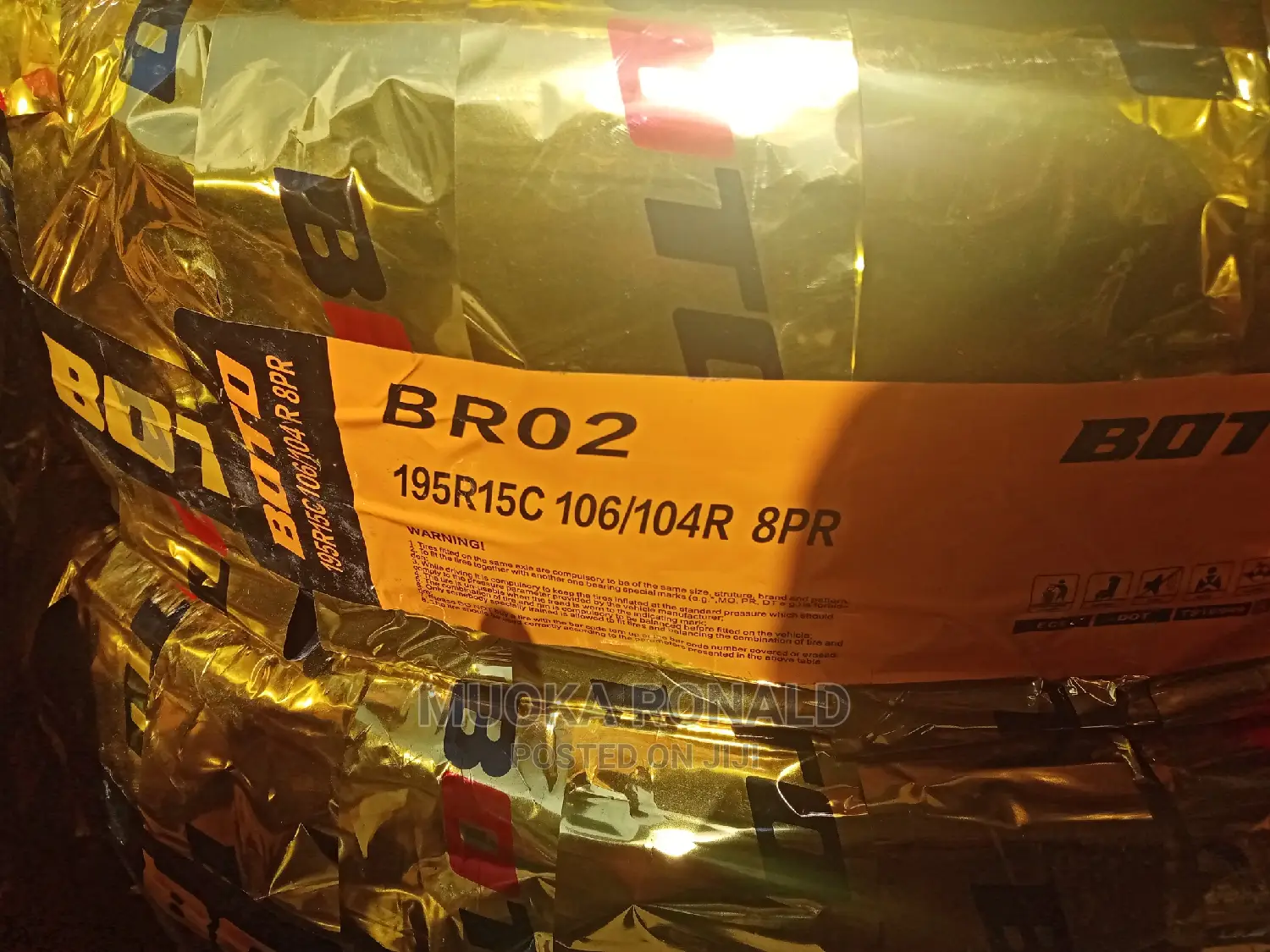 Boto Tyre 195R15C