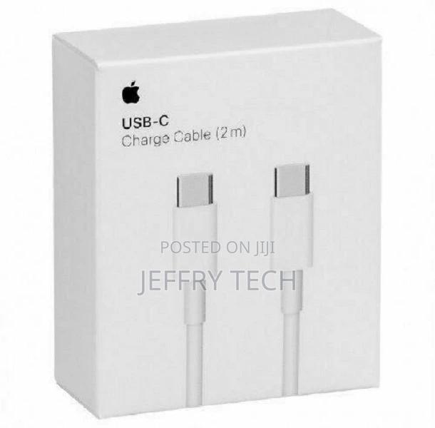 USB C Power Adapter Plug + USB C Cable for iPhone 12 / 12 Pr - thumbnail 2