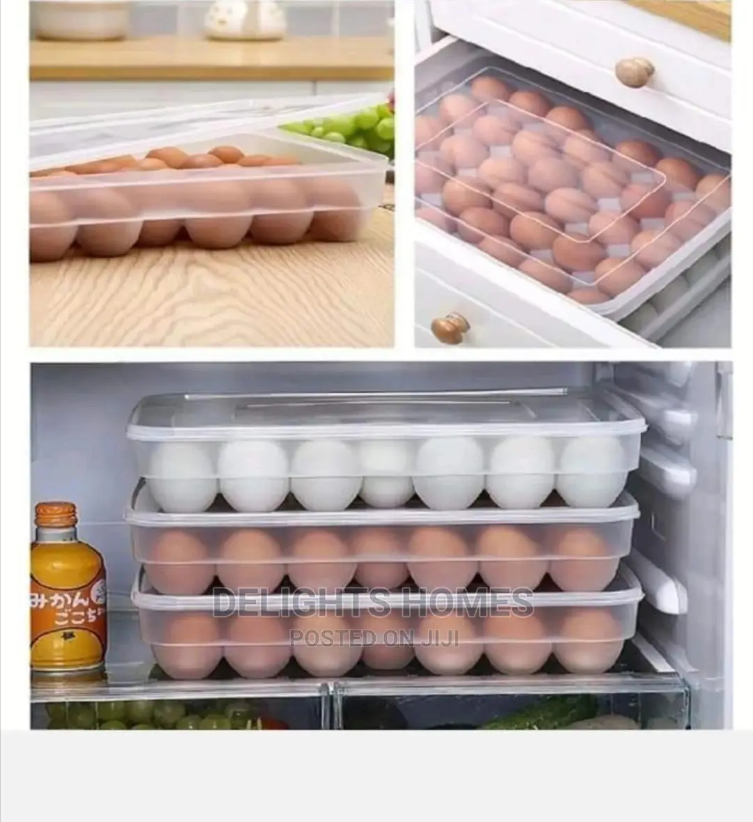 *Egg Storage Container 34pcs