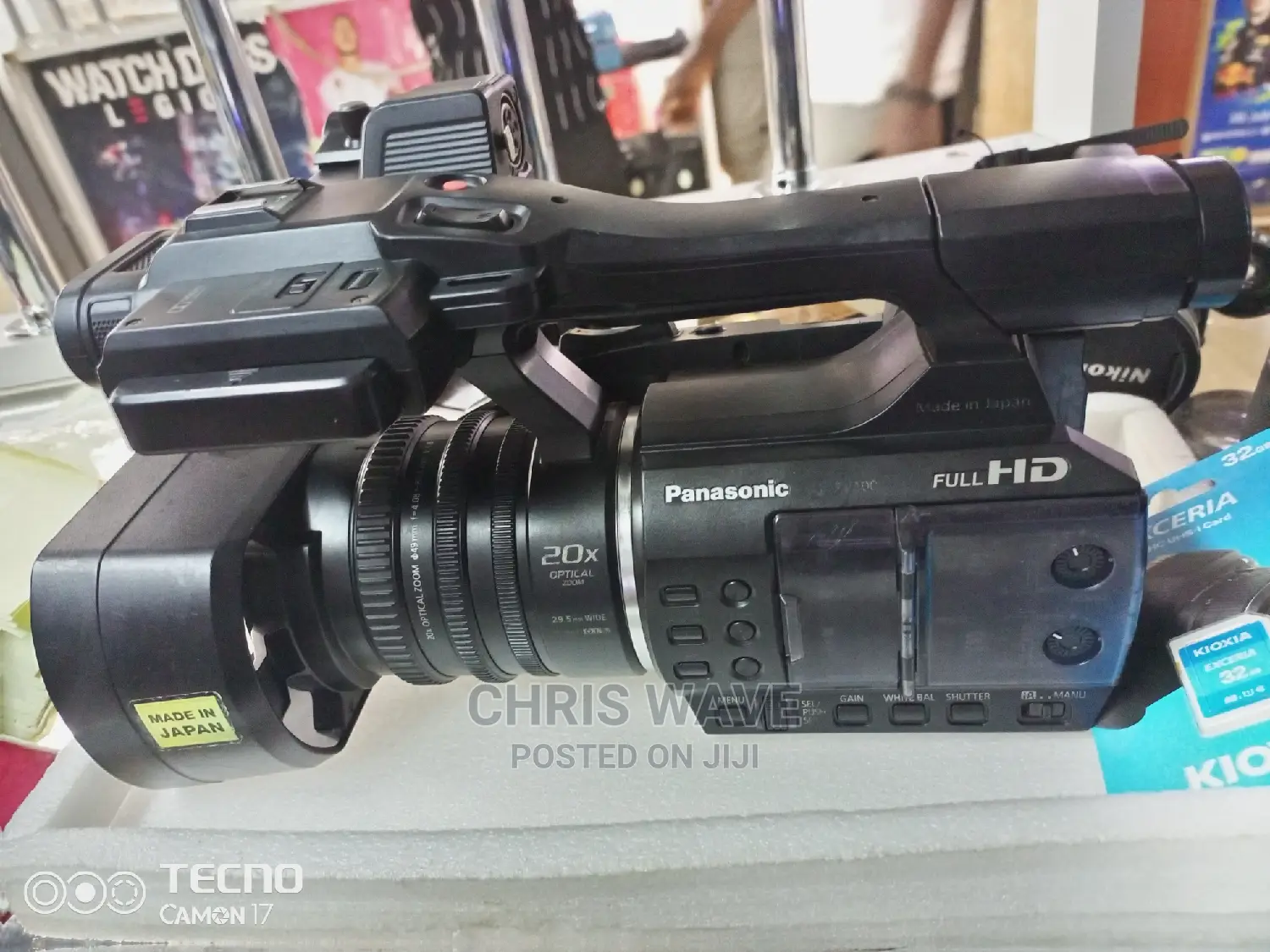 Panasonic Pv100 Full HD Livestream