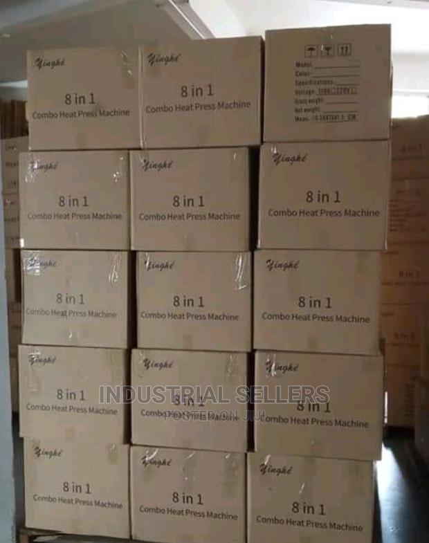 8 in 1 Combo Heat Press Machine - main view