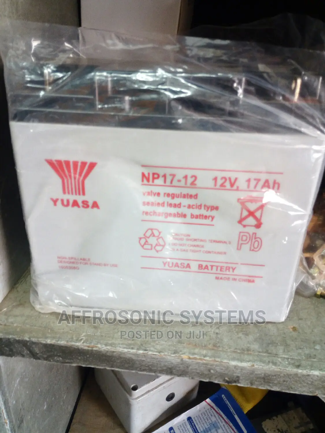 Battery - 12V, 17ah