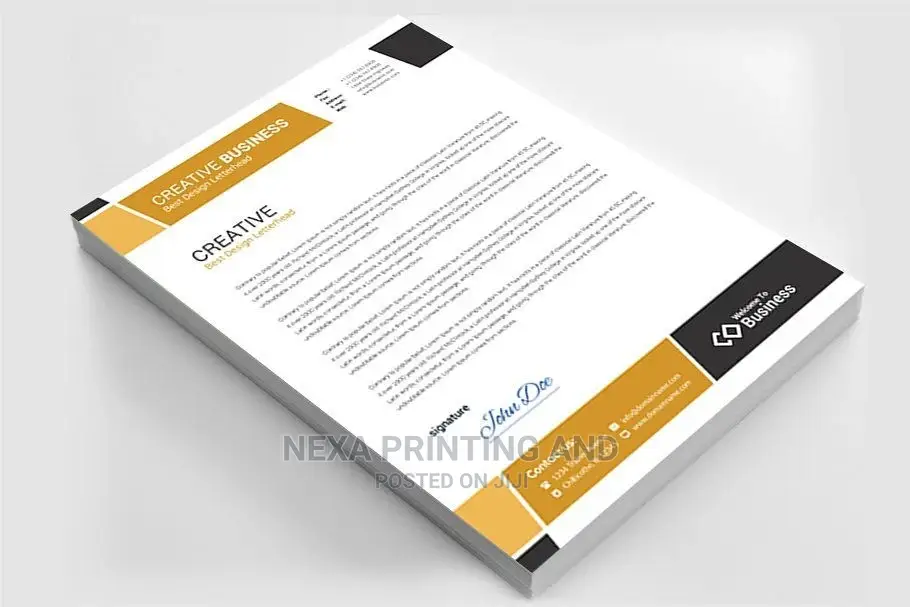Executive Communication Letterheads