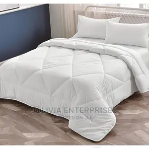 White Striped Duvet