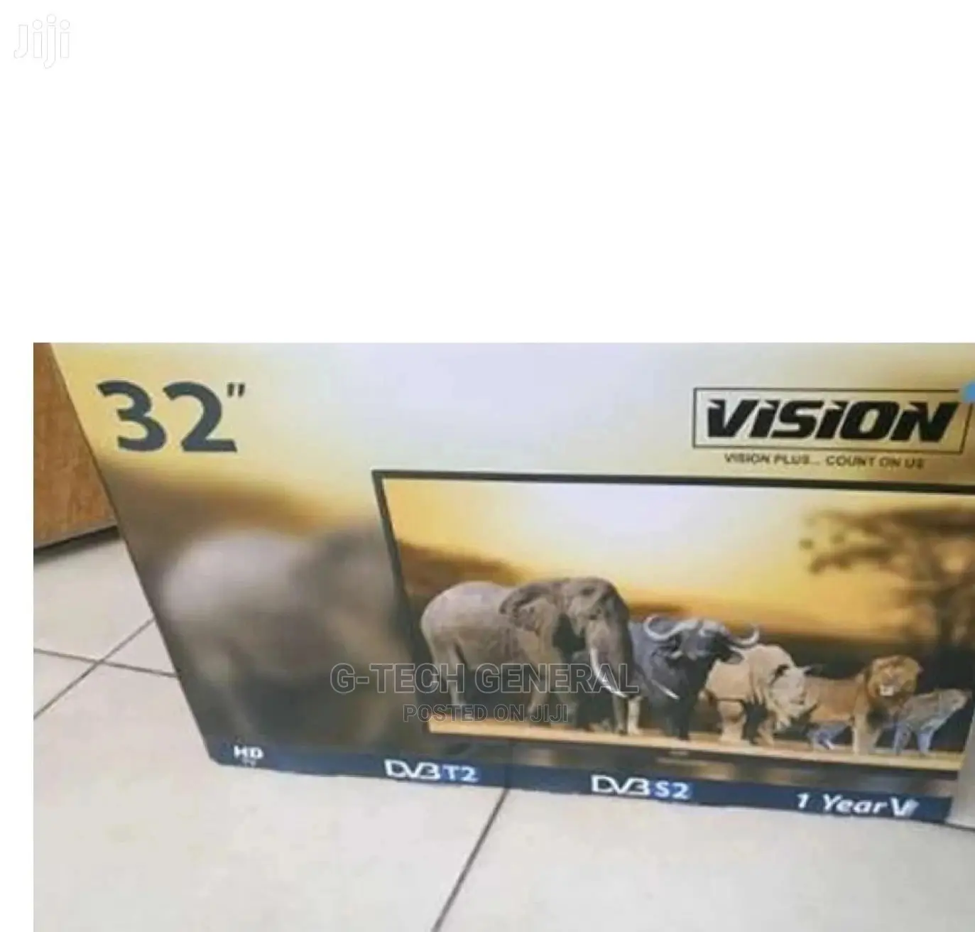 Vision Plus 32" Led Digital Tv.In-built Decoder