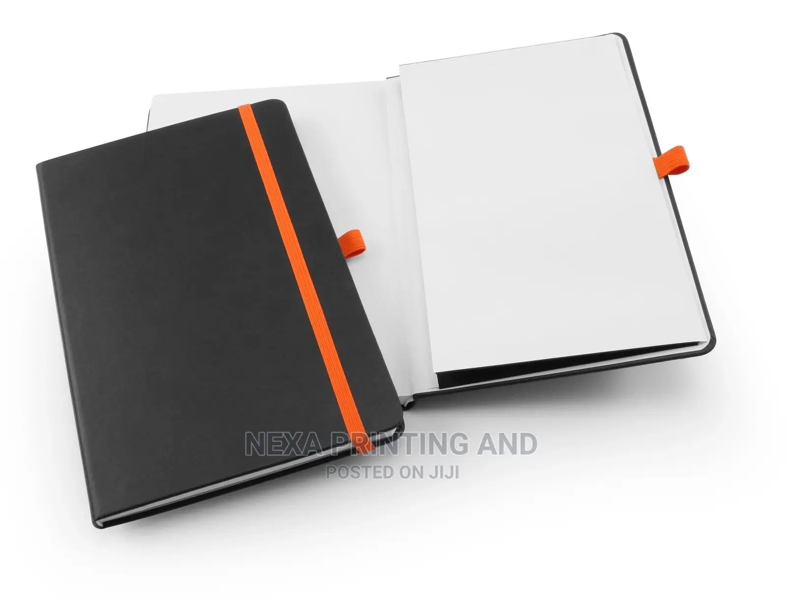UP Leather Strapped Notebook Branding