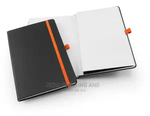 UP Leather Strapped Notebook Branding