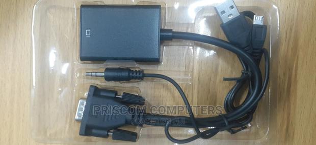VGA to HDMI Converter Adapter Cable + Audio Output - thumbnail 3
