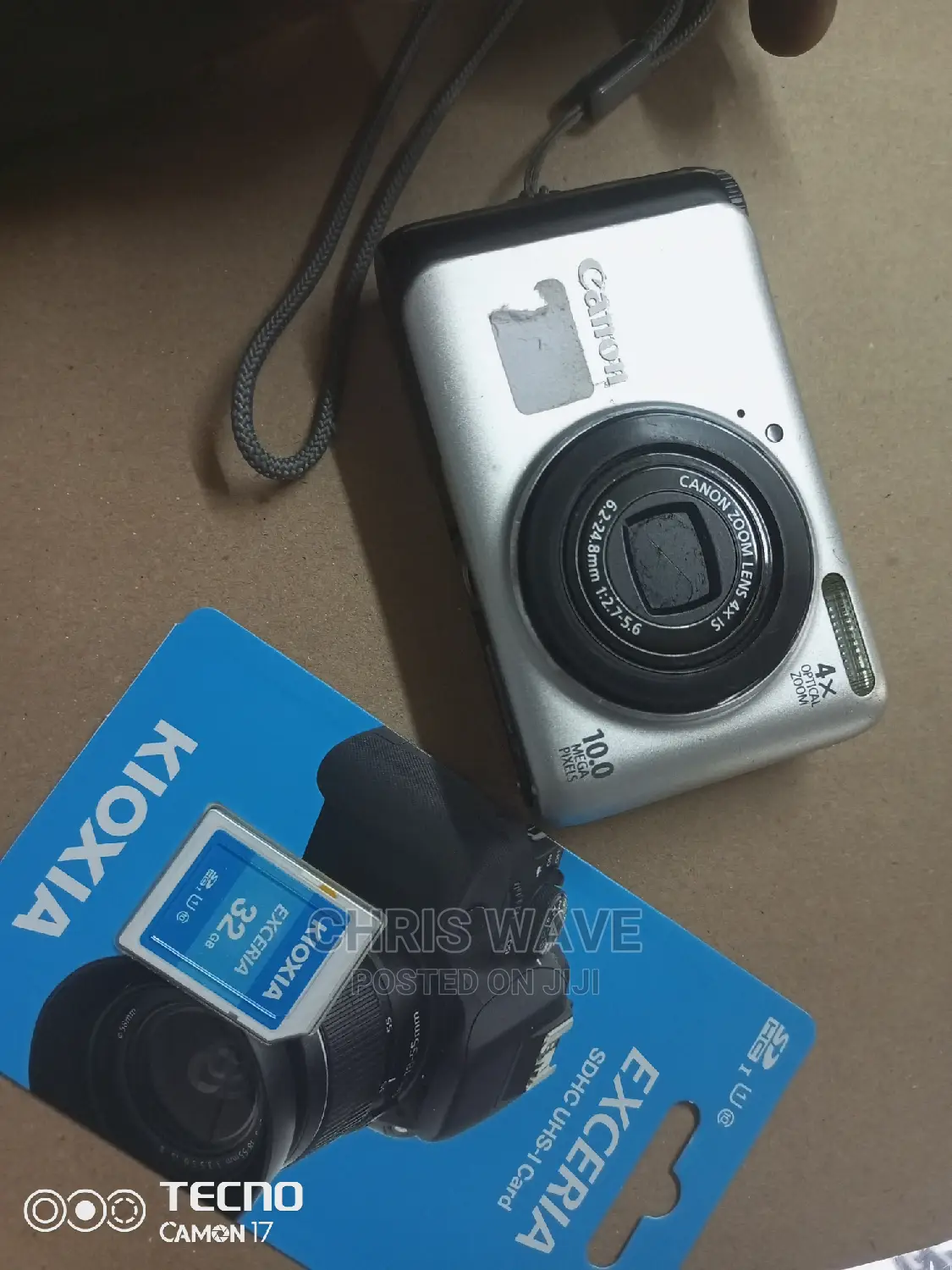 Canon Digital Camera With 32GB