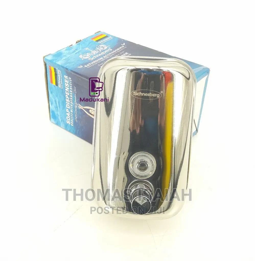 Stainless Steel Thumb Pump Manual Soap Dispenser Hand Saniti