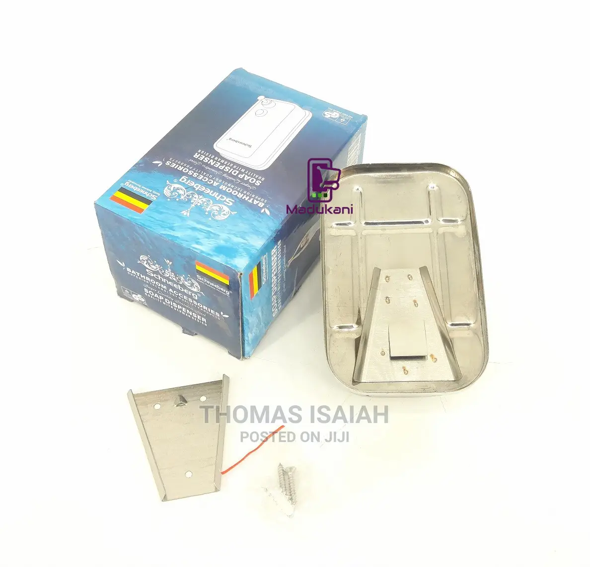Stainless Steel Thumb Pump Manual Soap Dispenser Hand Saniti