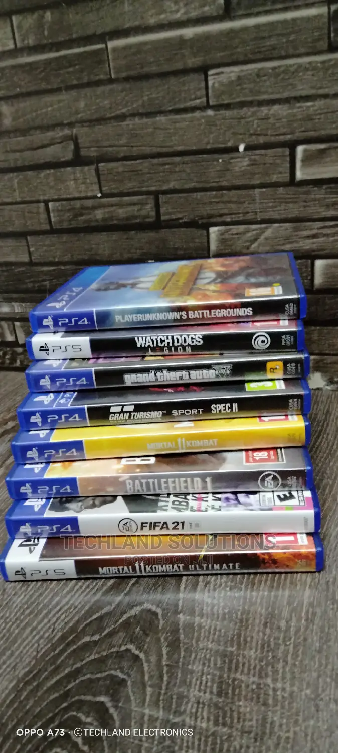 Used Ps4 Games.,
