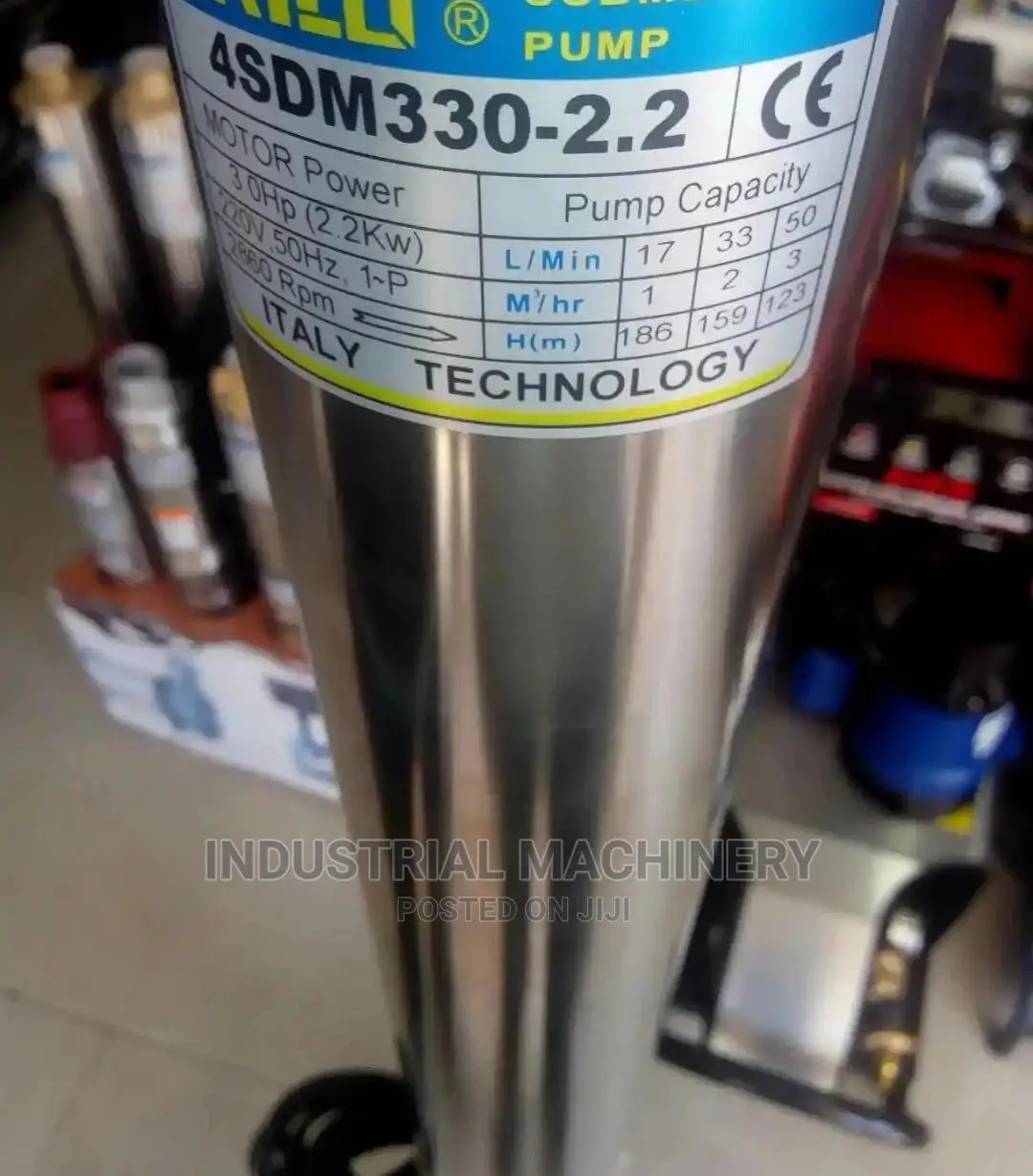 Kailo 3hp Submersible Pump
