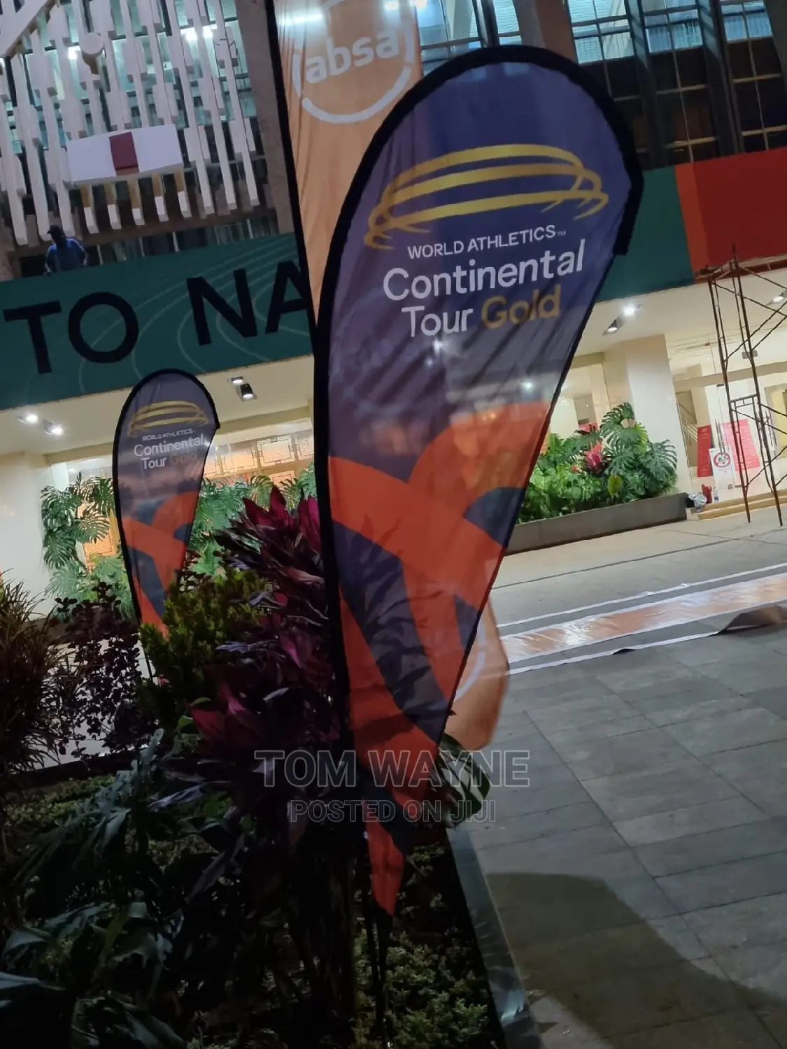 Double Side Teardrop Banners