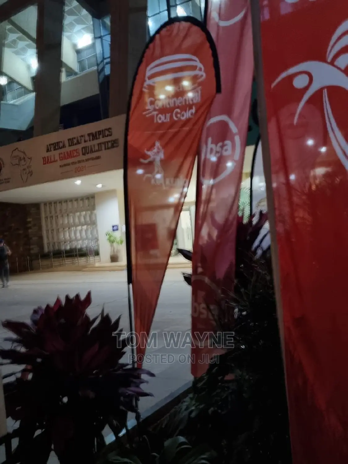 Double Side Teardrop Banners
