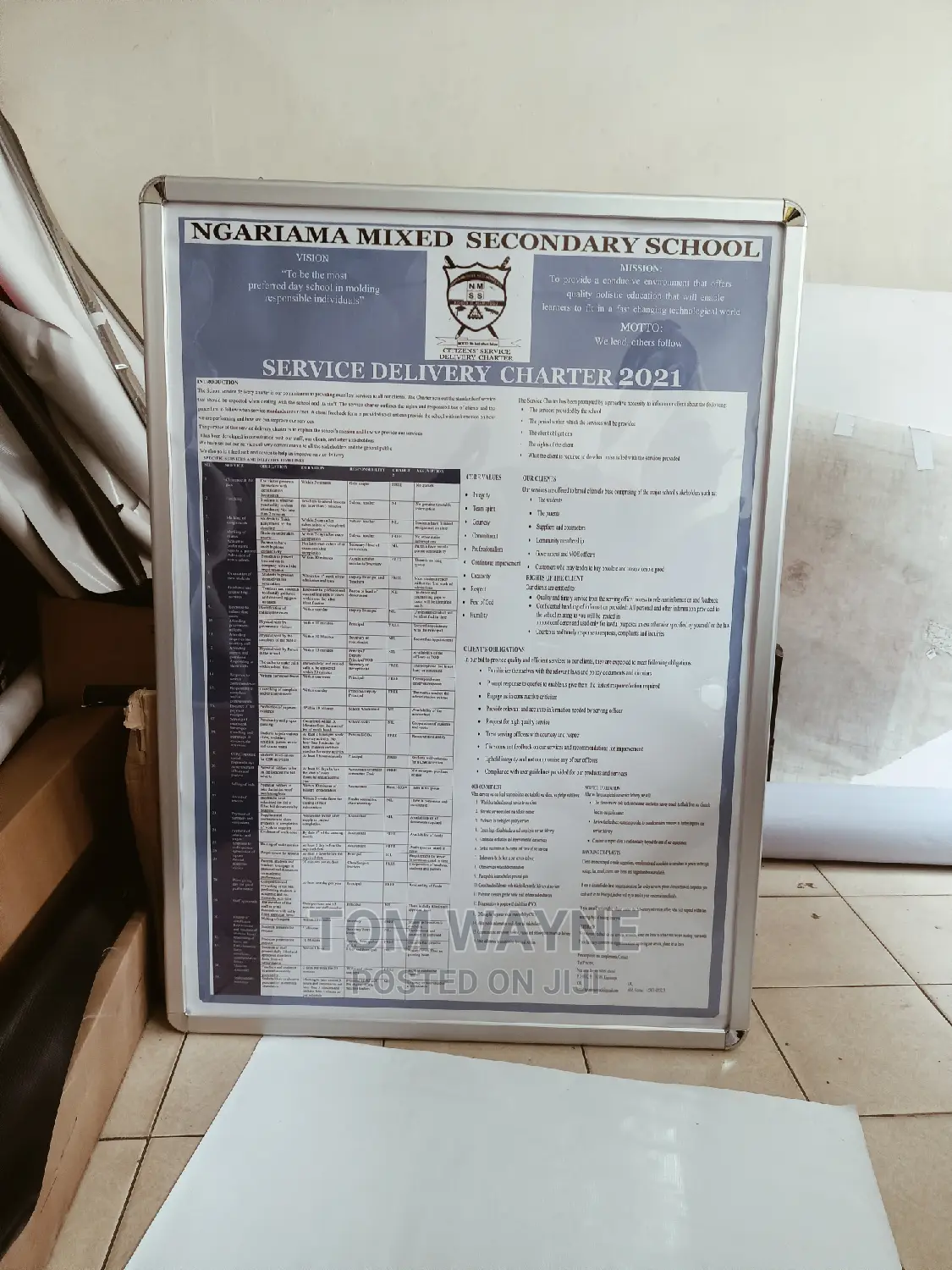 Snap Frames Size A0 Imported Made of Aluminium