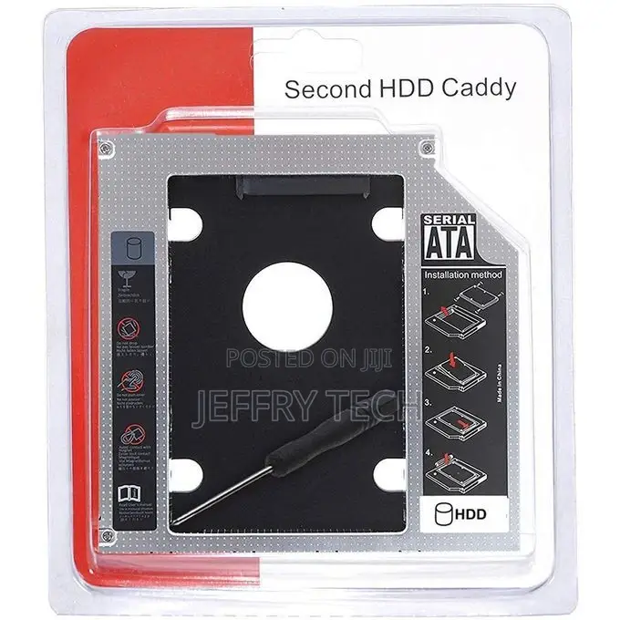Generic 12.7mm Aluminum SATA HDD SSD Enclosure Hard Disk Dri