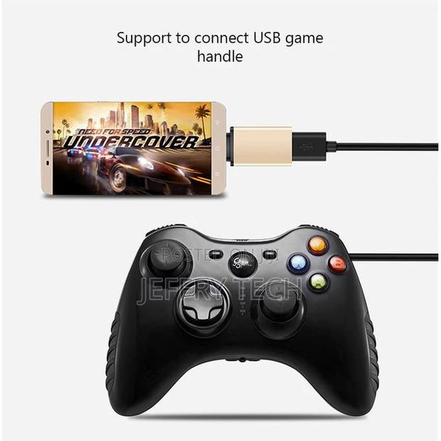Type-C USB 3.0 OTG Cable Adapter Gold - thumbnail 2