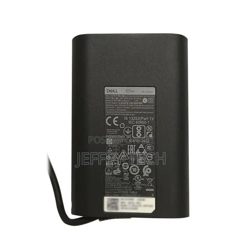 65W USB-C AC Power Adapter for Dell Latitude 7420 7520 20V 3