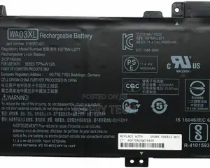 WA03XL Laptop Battery Compatible With HP Pavilion X360 14-Ba
