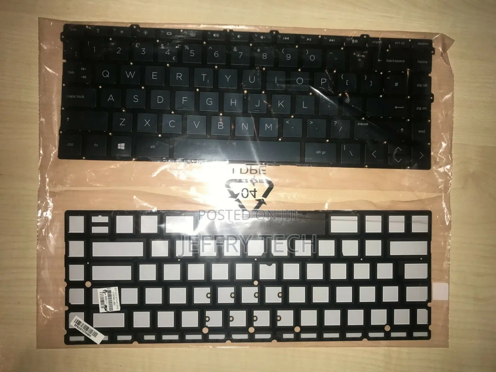 HP Spectre X360 13-Aw Series Laptop Genuine UK Keyboard L737