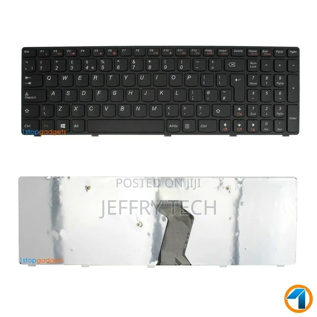 Lenovo G500S Z510 Black Frame Notebook UK Keyboard 25211058