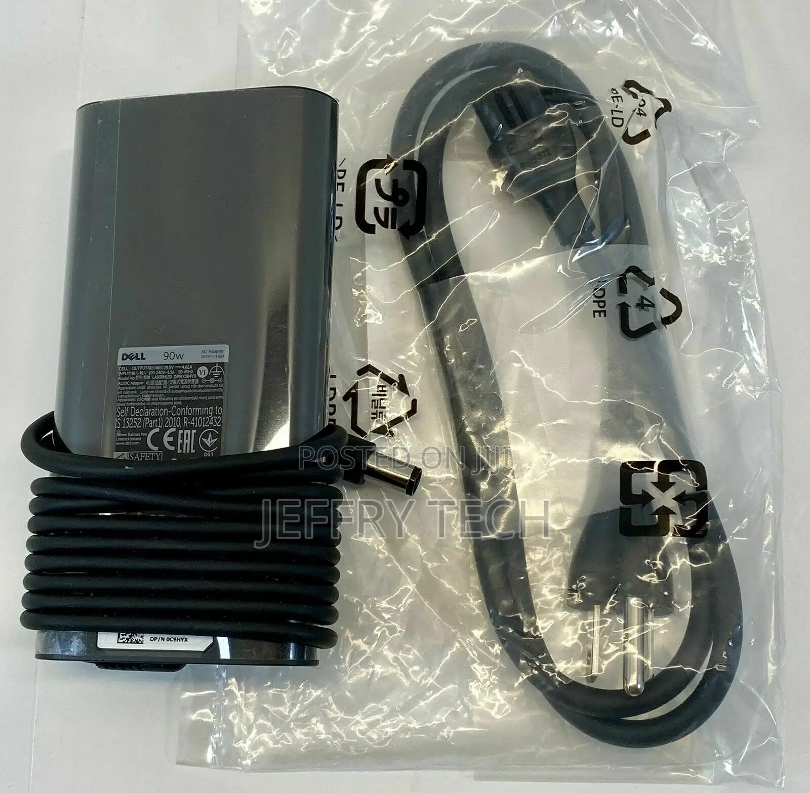 Dell Genuine Latitude 90w Slim AC Adapter Charger Original O