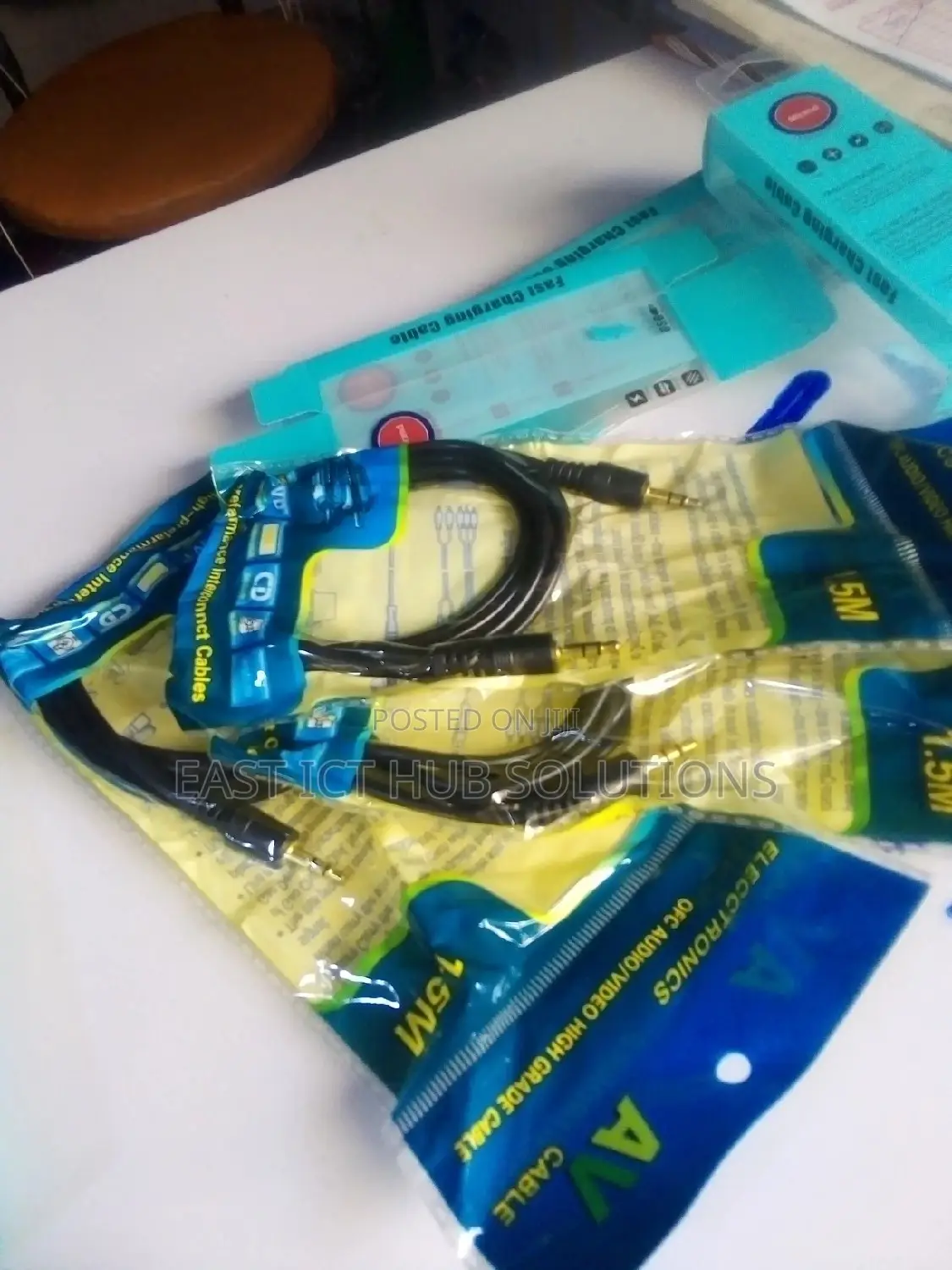 Audio Back to Back Earphone Jacks 1.5m Long