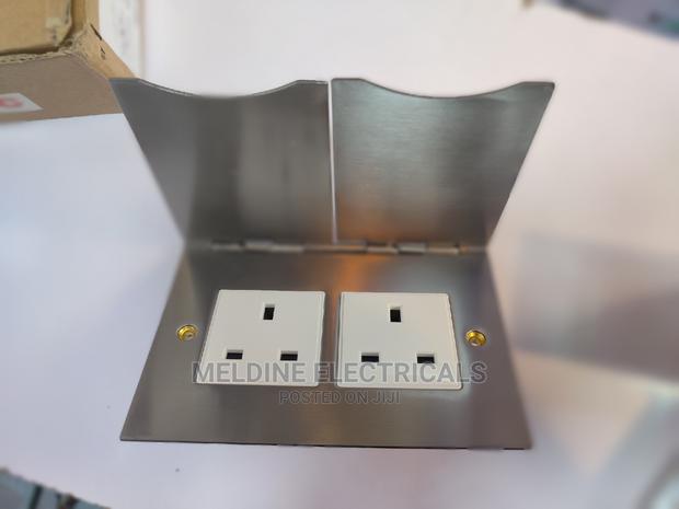 13A Floorsl Socket Double