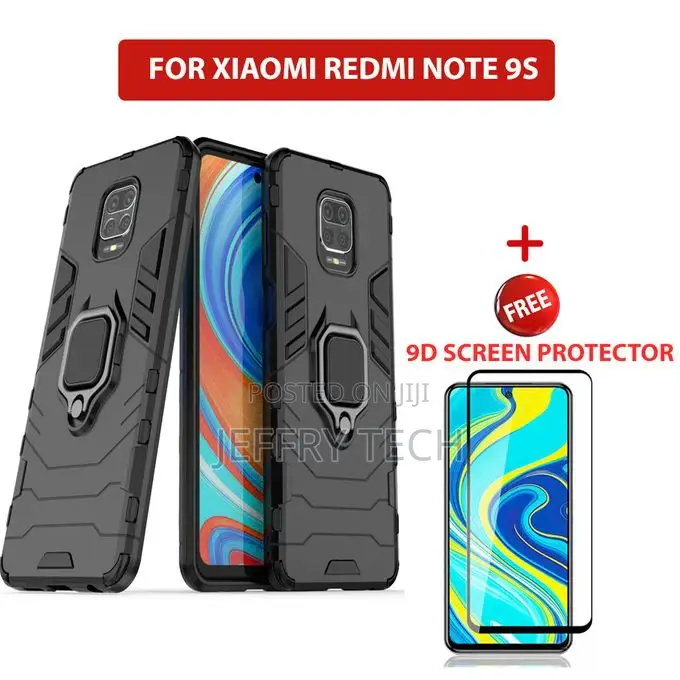 XIAOMI REDMI NOTE 9S Heavy Duty Armor Hard Back Cover With